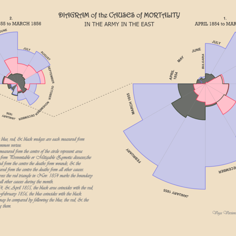 Florence Nightingale’s Rose Diagram